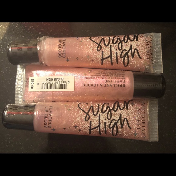 Victoria's Secret Makeup Three V Secrets Sugar High Shine